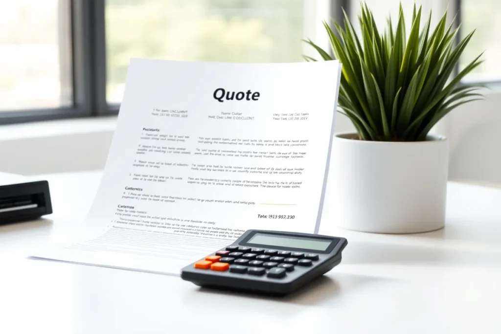 Pricing and Quote Pages for Cleaning