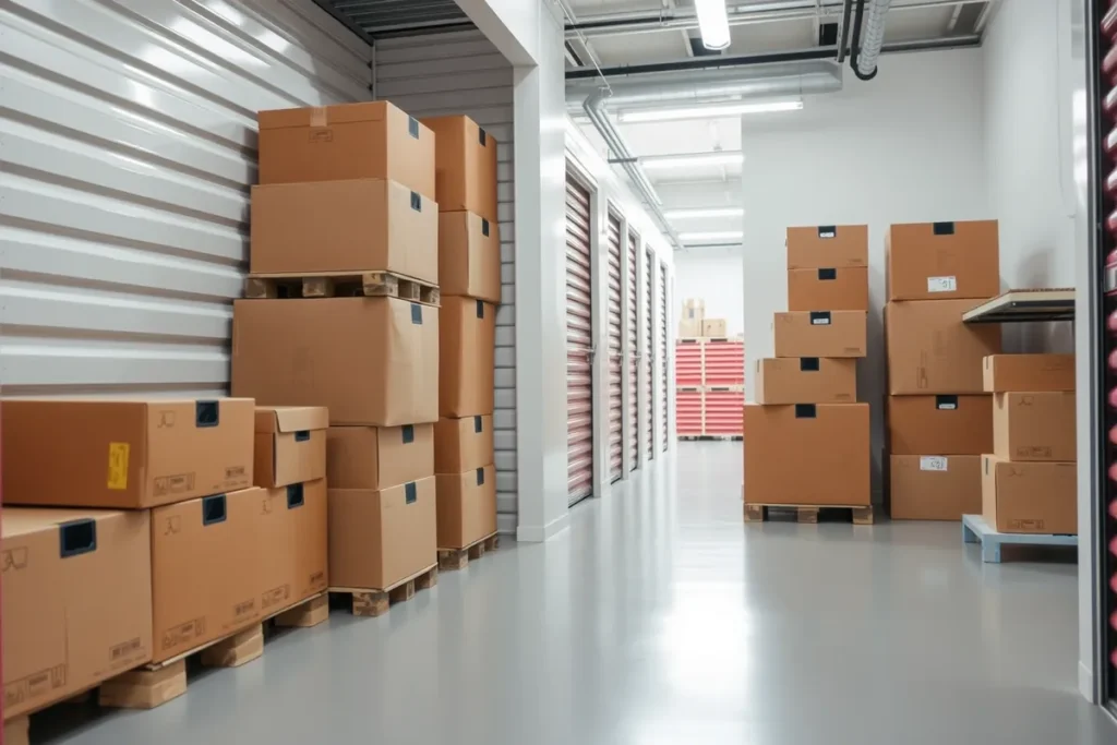 Service-Area Pages for Storage and Removals