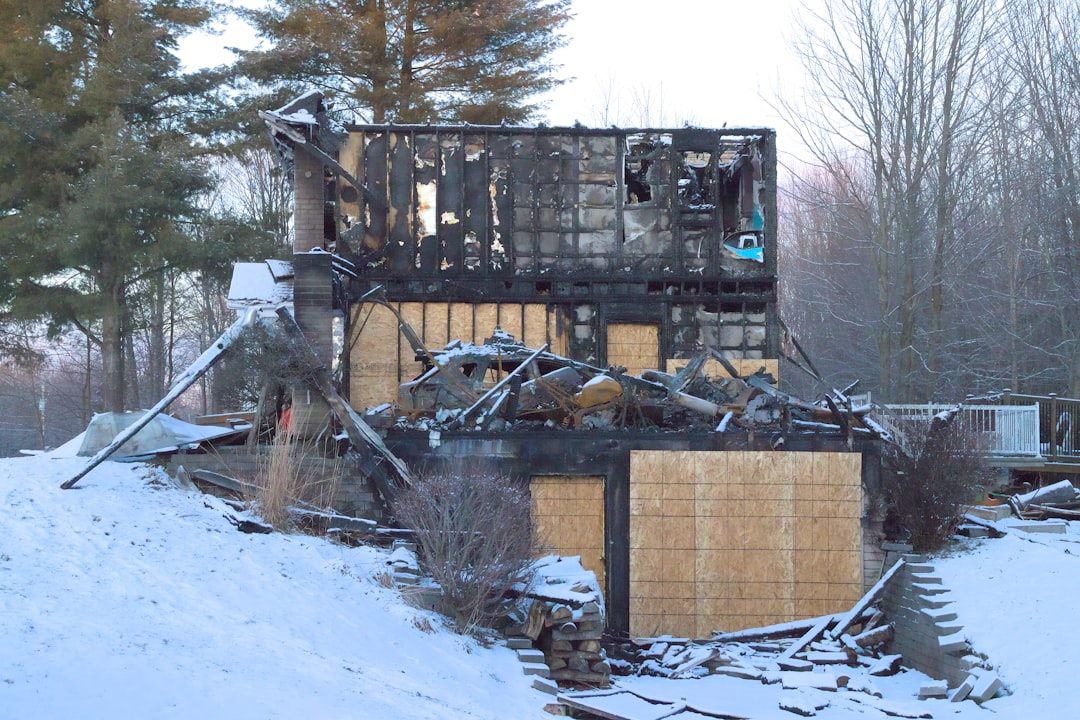 Fire Damaged House